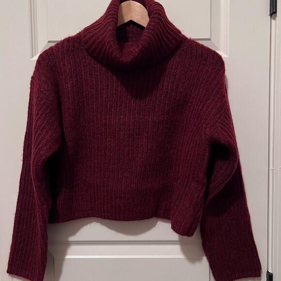 Women's Thakoon Cropped Turtleneck Sweater, Size Small, NWT - Picture 4 of 7